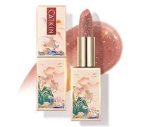 CATKIN Moonlight Lip Balm, Natural Glitter Tinted Lip Balm, Chapstick Lip Balms with Vitamin E for 8h Moisture for Dry Cracked Lips, 3.3g