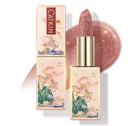 CATKIN Moonlight Lip Balm, Natural Glitter Tinted Lip Balm, Chapstick Lip Balms with Vitamin E for 8h Moisture for Dry Cracked Lips, 3.3g