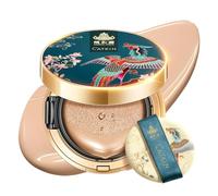 CATKIN Phoenix Cushion Foundation Buildable Coverage Anti-Aging Serum Makeup, Sheer Satin Finish, Refill Included, 13g*2