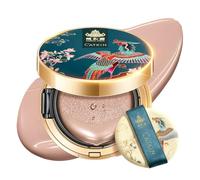 CATKIN Phoenix Foundation for Mature Skin, Full Coverage Cushion Foundation with Lightweight and Breathable Formula, Sheer Satin Finish, Refill Included, 13g*2