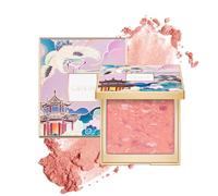 CATKIN Powder Blush, Blusher & Highlighter Make Up for Cheeks, Highly Pigmented and Buildable, Nude Coral Pink Shimmering Blush Creates a Lightweight Natural Finish, 10g