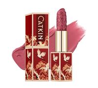 CATKIN Red Lipstick, Semi-Matte, Long Lasting, High Impact, Moisturizing Formula, enriched with Avocado Oil and Vitamin E, 3.2g