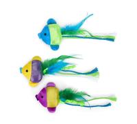 Catkins Shiny Fish Plush Cat Toy - Single