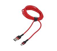CATKLF-U09 Cable High Speed, USB 2.0 USB A Male, USB C Male 3 Metre Red BASE