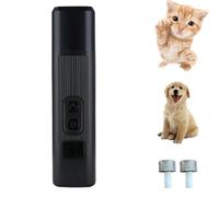 Catlabo Cat Nail, Catlabo Nails Trimmer, Safe Cut Cat Nails Trimmers, Two Adjustable with 360° Grinding Settings, Pet Toe Nail Trimmer for Cats & Dogs Works on All Sized (Black)