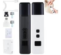 Catlabo Cat Nail, Catlabo Safe Cut Cat Nail Trimmer, Two Adjustable with 360° Grinding Settings, Low-Vibration Ultra-Quiet Under 40dB ＆ Powerful Enough, for All Sized Cats and Dogs (A+B)