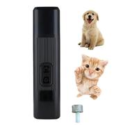 Catlabo Cat Nail, Catlabo Safe Cut Cat Nail Trimmer, Two Adjustable with 360° Grinding Settings, Pet Toe Nail Trimmer for Cats & Dogs Works on All Sized (Black,1* replacement heads)