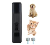 Catlabo Cat Nail, Catlabo Safe Cut Cat Nail Trimmer, Two Adjustable with 360° Grinding Settings, Pet Toe Nail Trimmer for Cats & Dogs Works on All Sized (Black,2* replacement heads)