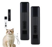 Catlabo Safe Cut, 2026 New Catlabo Cat Nail, Two Adjustable with 360° Grinding Settings, Low-Vibration Ultra-Quiet Under 40db ＆ Powerful Enough for All Cats ＆Dogs (Black*2)