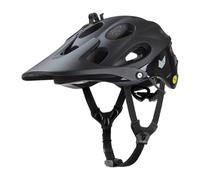 CATLIKE 7101000001 - Yelmo MIPS Mountain Bike MTB Helmet - Enhanced Ventilation, Fidlock Buckle, Camera Mounting, and 9-Position Adjustable Visor, Size L, Black/Black