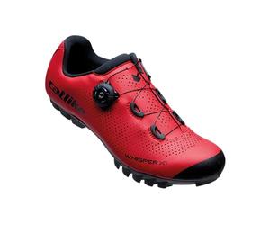 Catlike 7200400024 - Mountain Cycling Shoes MTB WHISPER X1 Size 41 Grip, Durability, and Comfort for Any Terrain, Red
