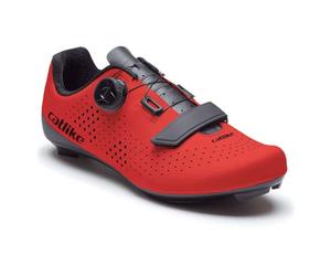 Catlike 7200500026 - Kompact'o R1 Road Cycling Shoes Size 37 - Lightweight, Breathable, and Ergonomic Design with Customizable Fit, Reinforced Composite Sole, and Advanced ATOP Dial System, Red