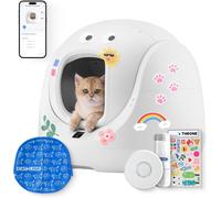 Catlink Baymax White Self-Cleaning Smart Litter Box - 70L for 3.5-22lbs Cats