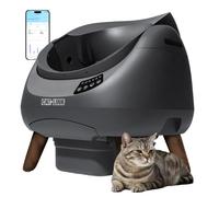 CATLINK Open-X Automatic Litter Box 5G & 2.4G WiFi, Self Cleaning Cat Litter Box for Single-Cat Household, Health Monitor, AI Waste Analysis, Safety Sensors, Large Open Top, APP, Triple Odor Control