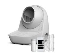 CATLINK Self-Cleaning Litter Box for Multiple Cats - Large Capacity, Double Odor Control, Supports Pets 3.5-22 lbs (Young Version)