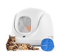 CATLINK Self Cleaning Litter Box, Pinch-Free Safety Protection Automatic Litter Box for Multiple Cats, Kitten, Senior, Short-Legged, Disabled, Fat Cat, Suitable for Beginner/Traveler/New Parent, SE