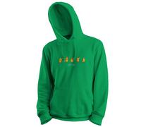 Catmaste Cat Yoga Poses Hoodie Bad Zebedee Green XXL
