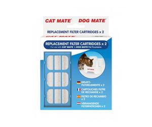 Catmate Cat Water Fountain - Replacement Filter Cartridge (Pack of 2)