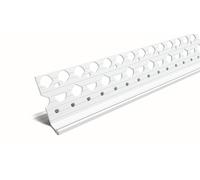 Catnic 10mm Bell Cast Renderstop Bead 14x45mm x 2.5m White PVCu