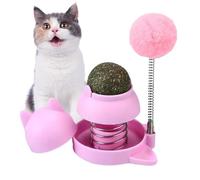 Catnip Ball Safe Healthy Edible Spring Ball Cats Lick Teeth Cleaning