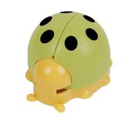 Catnip Ball Toy, Cute Edible Ball Wall Mounted Interactive Teething Toy for Kittens, Rotating Treat Dispenser with Storage Lid, Durable Self Adhesive Design