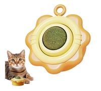 Catnip Balls for Cats, 360 Degree Rotating Interactive Toys, Adhesive Catnip Rolling Balls, for Home, Living Room, Bedroom, Travel, Training, Activities After Eating for Prevention