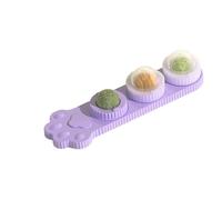 Catnip Balls, Rotatable Cat Chew Ball Toy, Interactive Catnip Toys, Teeth Cleaning Function, Easy Installation, 20x5x4cm/7.87x1.97x1.57in, For Fun And Engaging Kitty Playtime
