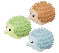 Catnip Balls that Stick on Wall, Catnip Balls 3Pcs Odorable & Rotatable Hedgehog Shaped ABS Wall Ball for Indoor Cats Lick with Viscose Design Toy for, Floor, Stool Legs