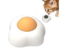 Catnip Balls that Stick to the Wall, Cat Fish Wall Ball, Kitten Chew Leak Treats for Teeth Cleaning, Edible Cats Licking Catnip Roller Ball for Pet Kittens Chewing, Playing