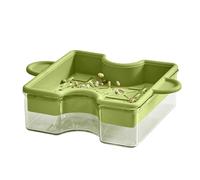 Catnip Cat Grass Box - Cat Grass Planter for Indoor Cats | Puzzle Design Catnip Planter with Double Layer, Multifunctional Earthless Planter, Hydroponic Cat Grass Bowl