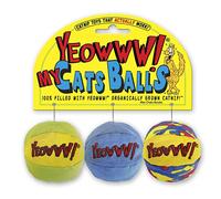 Yeowww! Catnip My Cat Catnip Balls - 5cm (Pack of 3)