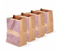 Catnip Infused Crinkly Paper Bag Cat Toys - All Natural & Recycled Materials - Made in USA - Interactive Hide and Seek for Indoor Cats and Kittens (4-Bags, Catnip)