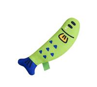 Catnip Infused Toy for Cats, 26cm Catnip Toy, Fish Shaped Kicking Toy, Cat Teasing Toy with Catnip, Interactive Cat Toy for All Cats, Catnip Kicking Fish Toy, Catnip Fish Toy for Kittens