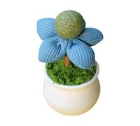Catnip Lick Balls For Cats | Flower Pot Design Catnip Licking Balls For Cats | Indoor Kitten Entertainment Pet Supplies For Playing Chewing Teeth Cleaning
