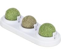 Catnip Play Balls with Holder by TRIXIE