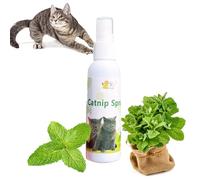 Catnip Play Spray for Cats - Catnip Herbal Cat Joy, Herbal Cat Joy Spray, Cat Training Spray with Cat Scratching Spray (White x 1)