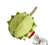 Catnip Plush Toy, Fruit Cat Chew Toy with Catnip, Pet Simulation Stuffed Fruit for Teeth Cleaning Reduce Boredom Exercise Excite Calm Playing Chewing