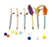 Catnip Stick for Cats, Pack of 6 Matatabi Sticks, Cat Chew Sticks, Interactive Chew Sticks, Catnip Toy, Chew Wood Chew Toy for Dental Care and Against Bad Breath
