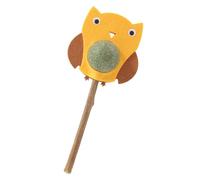 Catnip Toy Balls | Interactive Cartoon Owl Catnip Toys Teeth Cleaning Catnip Balls - Increase Appetite Chew Toy Natural Healthy Cat Toys for Play