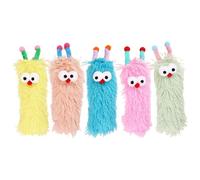 Catnip Toy for Cats, Pet Accessories, Pack of 5 Soft Toy Dolls, Cute Animal Dolls, Cat Toy, Interactive Cushion, for Bite Stimulation, Training, Exercise, Indoor Games, Play Long