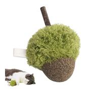 Catnip Toy | Green Acorn Cat Nip Toys Cat,Fun Chewing Cat Ball, Cute Fruit Toy, Interactive Cat Toy, Plush Kitten Bite Toys for Indoor and Outdoor Play