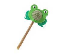 Catnip Toys - 6.3 in Cleaning Frog Cat Toy | Cat Chew Tooys, Pet Chew Stick, Care, Enrichment Toyys Interactive Pet Supplies for Aggressive Chewers Teeth Cleaning, Playing and Chewing
