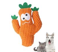 Catnip Toys - Chew-Resistant Plush, Interactive Cactus Doll | Realistic Shape Stuffed Toy Supporting Pet Exercise, Home Furniture Guarding, Indoor Entertainment, Calming Activity