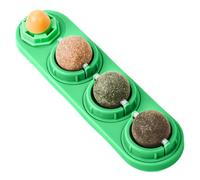 Catnip Toys for Cats 4 Pieces Wall-mounted Chew Lick Catnip Ball