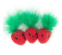 Catnip Toys For Cats by Catstages - Straw-Babies Cat Toy For Kittens and Adult Cats - Textured Catnip Toy For Cat Dental Care Including Teething - Fun and Enrichment, Ideal for Indoor Meows (3 Pack)