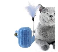 Catnip Toys for Indoor Cats, Cat Grooming Brush, Cat Teaser Stick, Wall-Mounted Catnip Ball, Edible Cat Treats, Chew Toys for Cats, Catnip Ball Groomer, Cat Shedding Brush