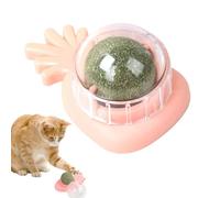 Catnip Wall Ball - Catnip Balls For Cats Wall | Edible Cat Licking Toy, Cat Nips Organic Cat Toys, Rotating Kitten Edible Toys For Cats Lick, Safe Healthy Cat Chew Toys, Teeth Cleaning Cat Toy