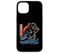 CATNZILA Kaiju Cat Monster Big Wave Parody Art Case for iPhone 13