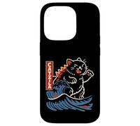 CATNZILA Kaiju Cat Monster Big Wave Parody Art Case for iPhone 14 Pro