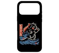CATNZILA Kaiju Cat Monster Big Wave Parody Art Case for iPhone 17 Pro Max